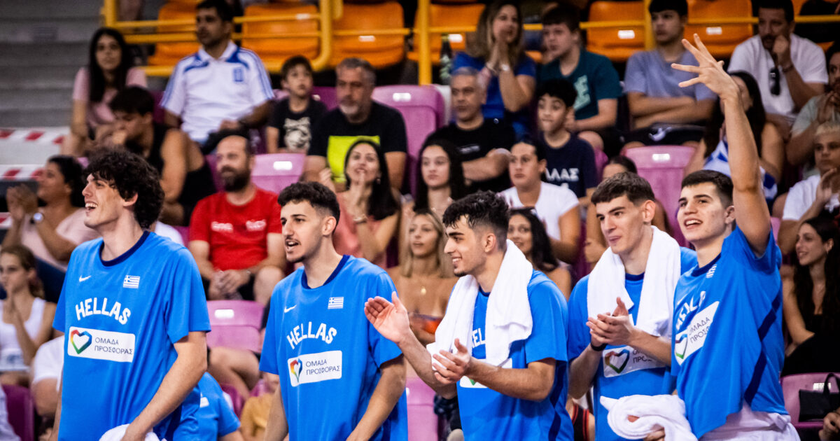 Greece-Romania 89-40: New Victory for National Youth at Eurobasket U20