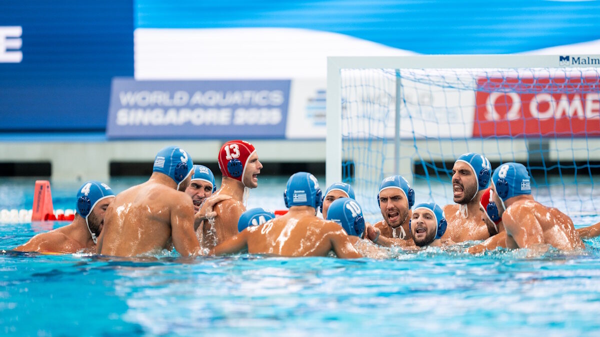 Η Εθνική πόλο των ανδρών (ΦΩΤΟ ΑΝΑΣΤΑΣΙΑ ΚΑΡΕΚΛΑ
