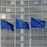 European Union flags