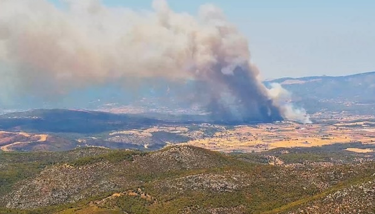 Φωτιά στην Εύβοια