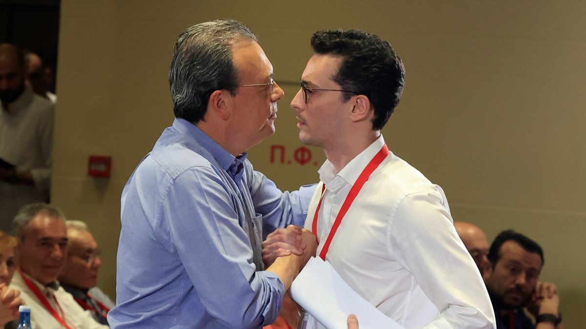 Ο Σωκράτης Φάμελλος με τον Στέργιο Καλπάκη