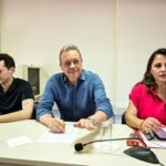 Ο Σωκράτης Φάμελλος στη συνεδρίαση της νέας Πολιτικής Γραμματείας του ΣΥΡΙΖΑ