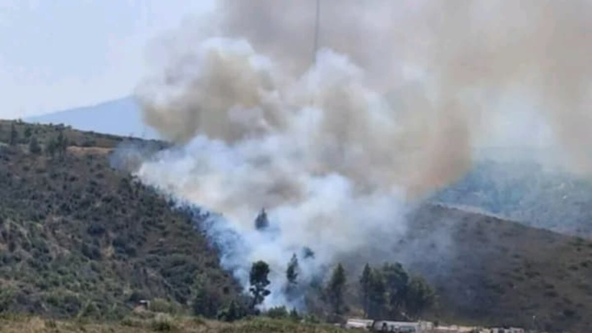 Φωτιά στον Άγιο Στέφανο