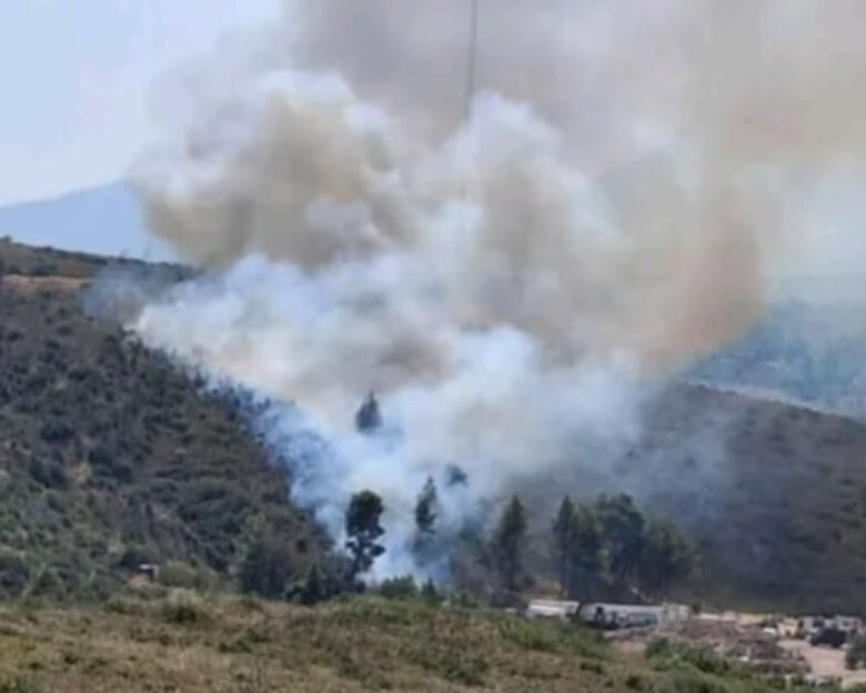 Φωτιά στον Άγιο Στέφανο: Σηκώθηκαν 2 αεροσκάφη και 2 ελικόπτερα