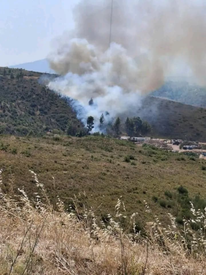 Φωτιά στον Άγιο Στέφανο
