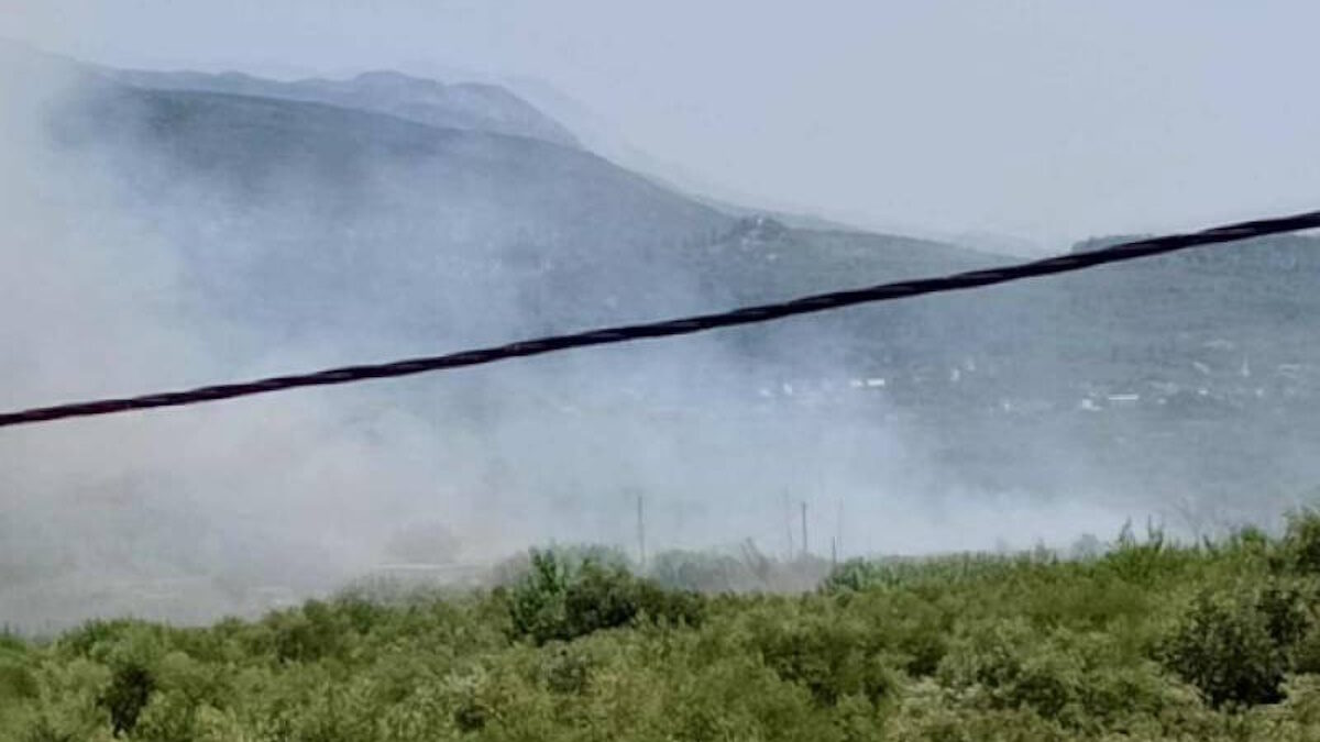 Φωτιά στην Ασπροπουλιά Καλαμάτας