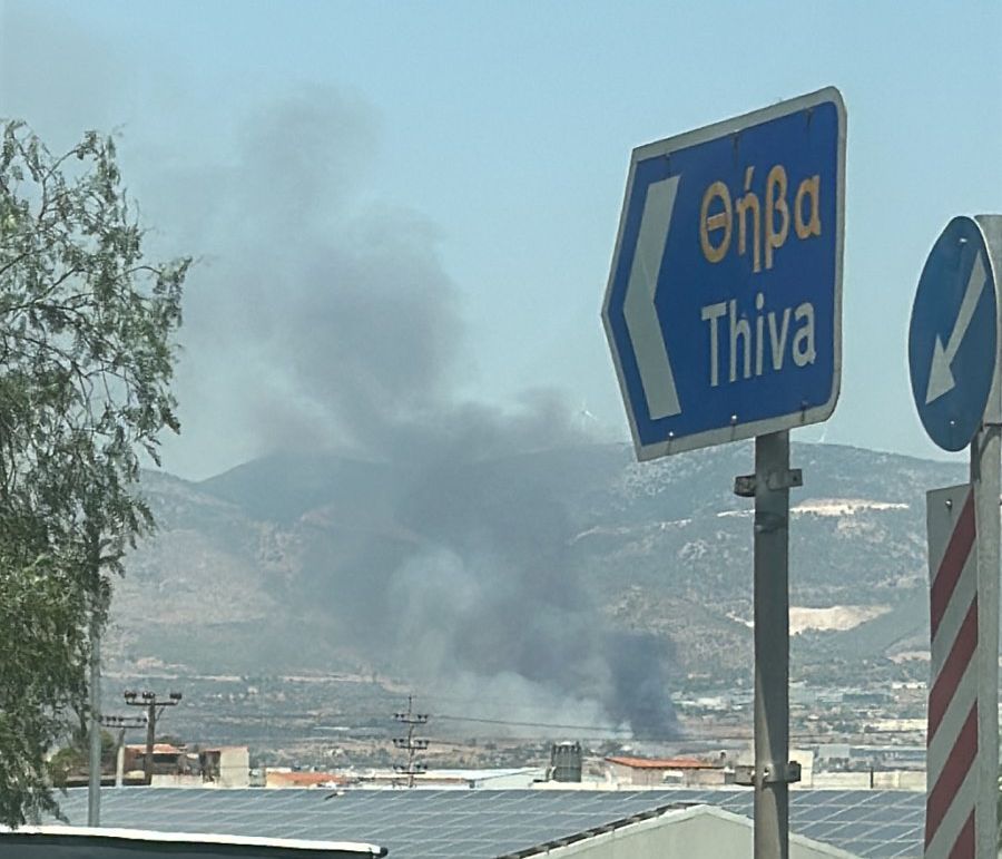 Φωτιά στον Ασπρόπυργο