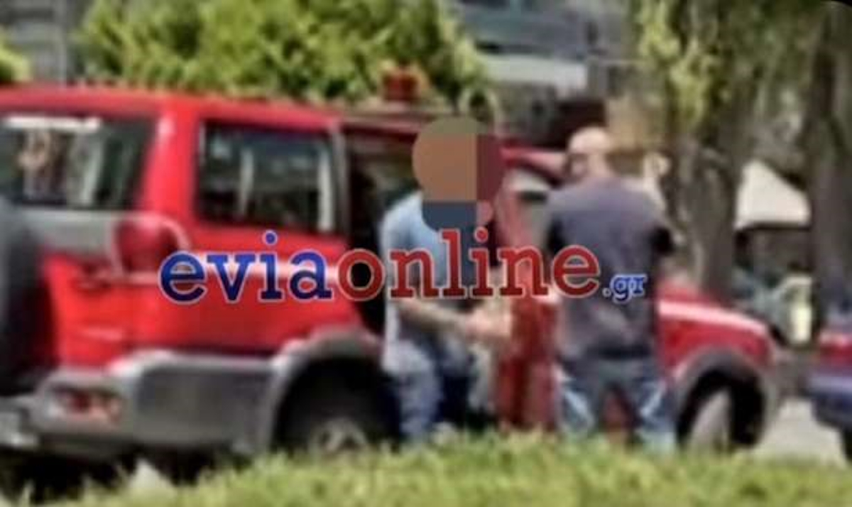Ο 52χρονος οδηγείται στην εισαγγελία Χαλκίδας για τη μεγάλη φωτιά στα Μεσοχώρια Καρύστου