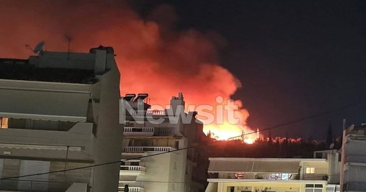 Fire in the varied term in Kamatero