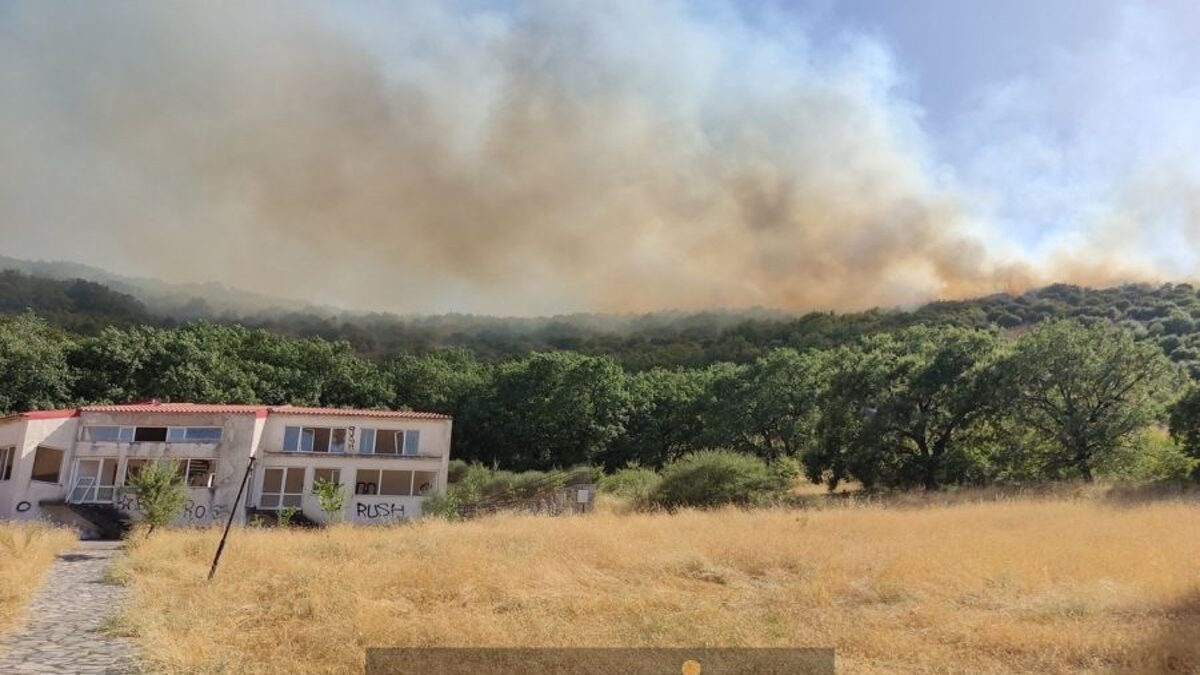 Φωτιά στην Καρδίτσα