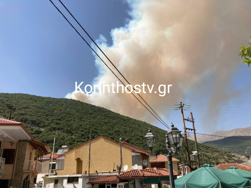 Φωτια κορινθια 