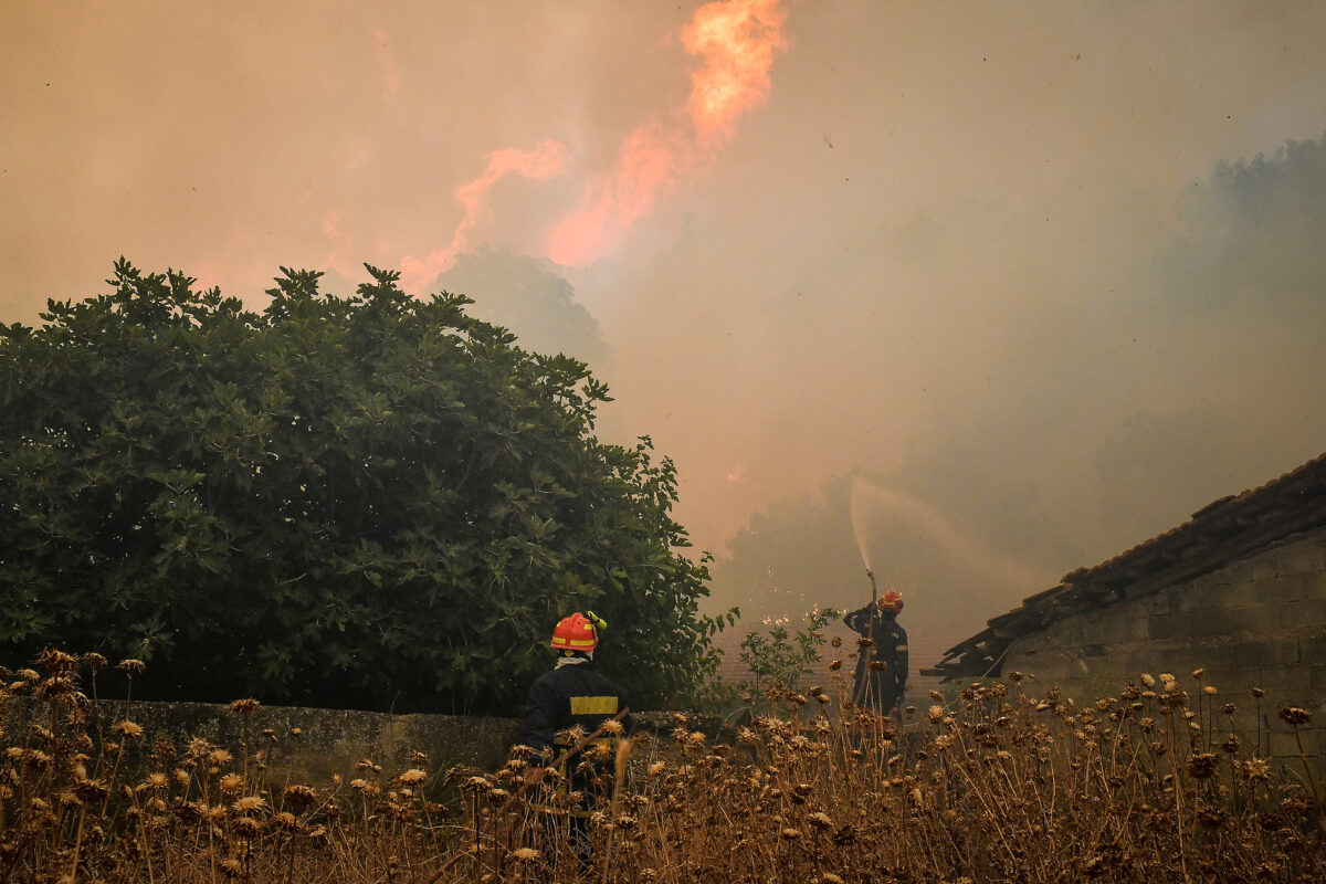 Φωτιά στον Φενεό Κορινθίας