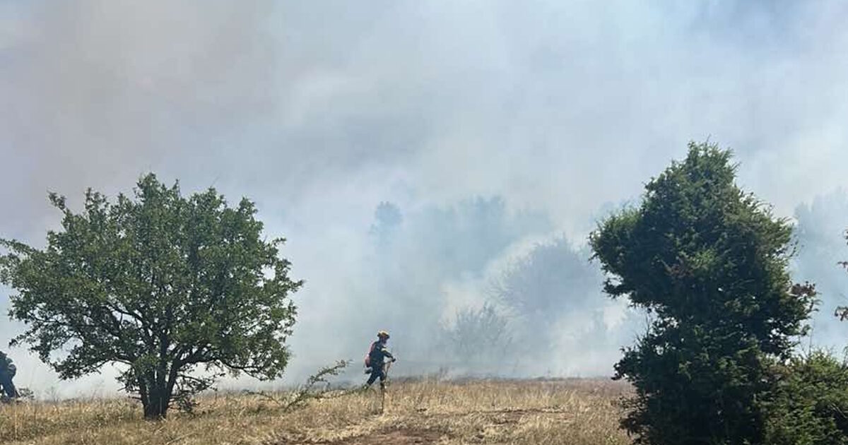 Φωτιά στο Δρέπανο Κοζάνης – Μήνυμα του 112 προς τους κατοίκους να βρίσκονται σε ετοιμότητα