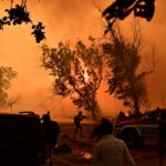 Από τη μεγάλη φωτιά στο Κρυονέρι