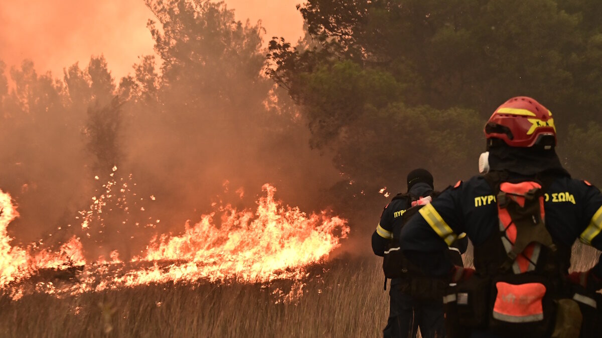 ΠΥΡΚΑΓΙΑ ΣΕ ΔΑΣΙΚΗ ΕΚΤΑΣΗ ΣΤΗΝ ΠΕΡΙΟΧΗ ΤΟΥ ΑΣΠΡΟΧΩΡΙΟΥ ΩΡΩΠΟΥ