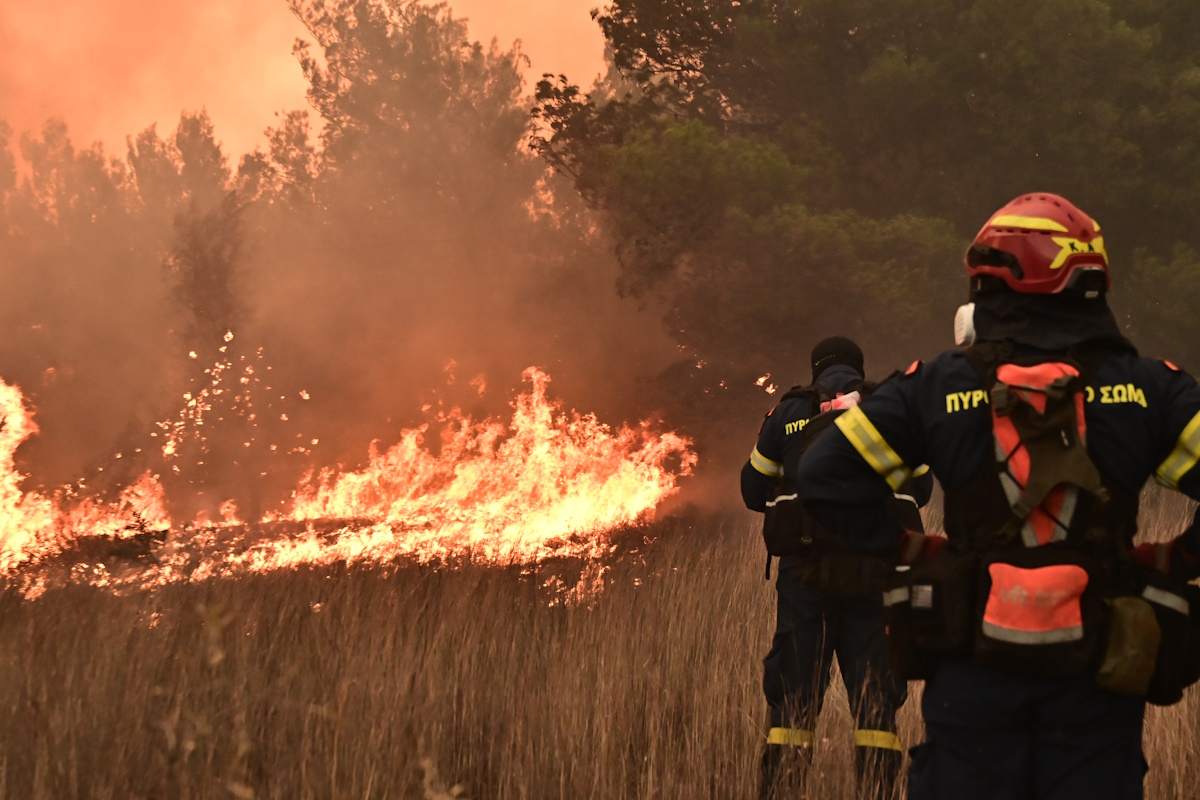 ΠΥΡΚΑΓΙΑ ΣΕ ΔΑΣΙΚΗ ΕΚΤΑΣΗ ΣΤΗΝ ΠΕΡΙΟΧΗ ΤΟΥ ΑΣΠΡΟΧΩΡΙΟΥ ΩΡΩΠΟΥ