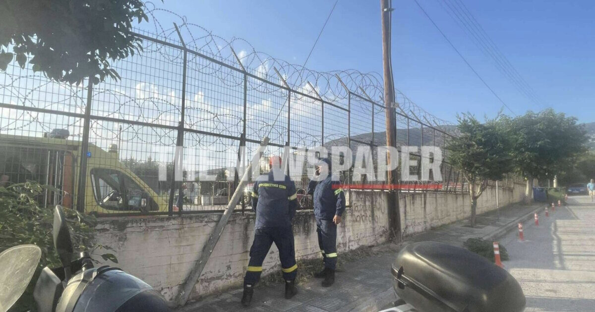 Βόλος: Φωτιά στις φυλακές σε θάλαμο κρατουμένων