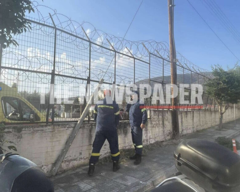 Βόλος: Φωτιά στις φυλακές σε θάλαμο κρατουμένων