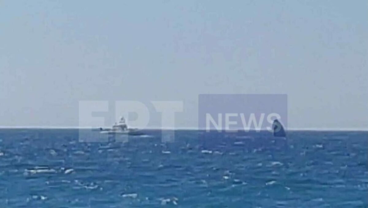 Θρίλερ με σκάφος της Frontex – Βυθίστηκε όταν προσέκρουσε σε ξέρα, ανοιχτά της Μυτιλήνης