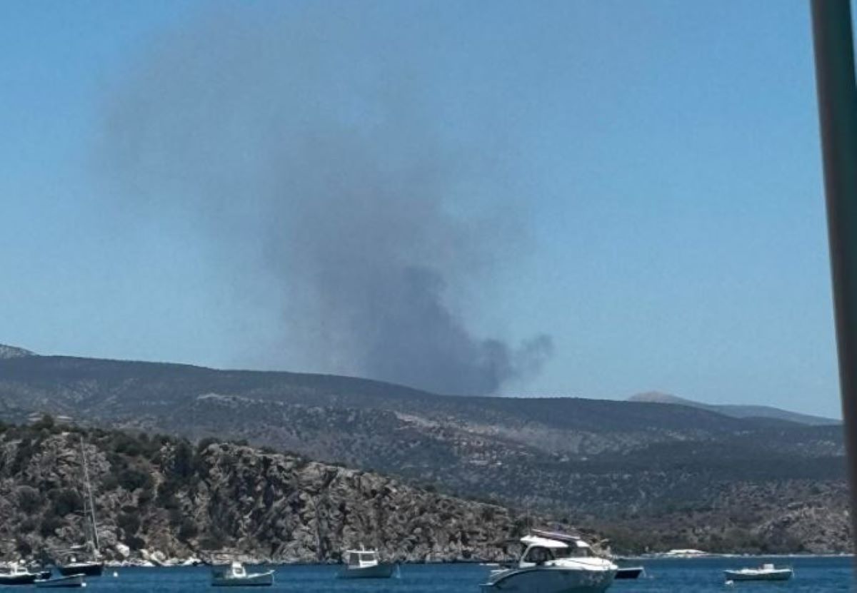 Φωτιά στην περιοχή Κοκκινάδες Αργολίδας