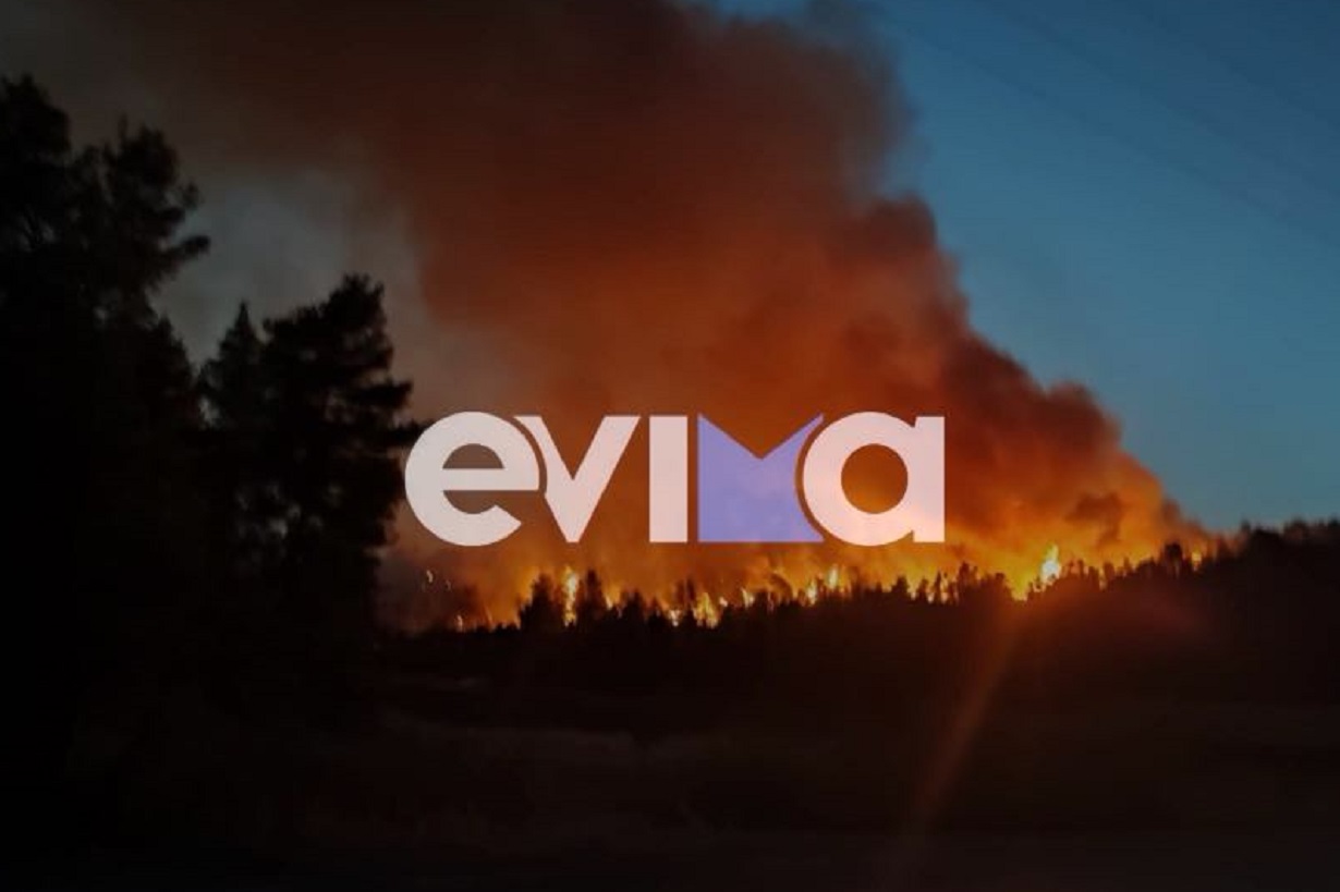 Φωτιά στην Εύβοια