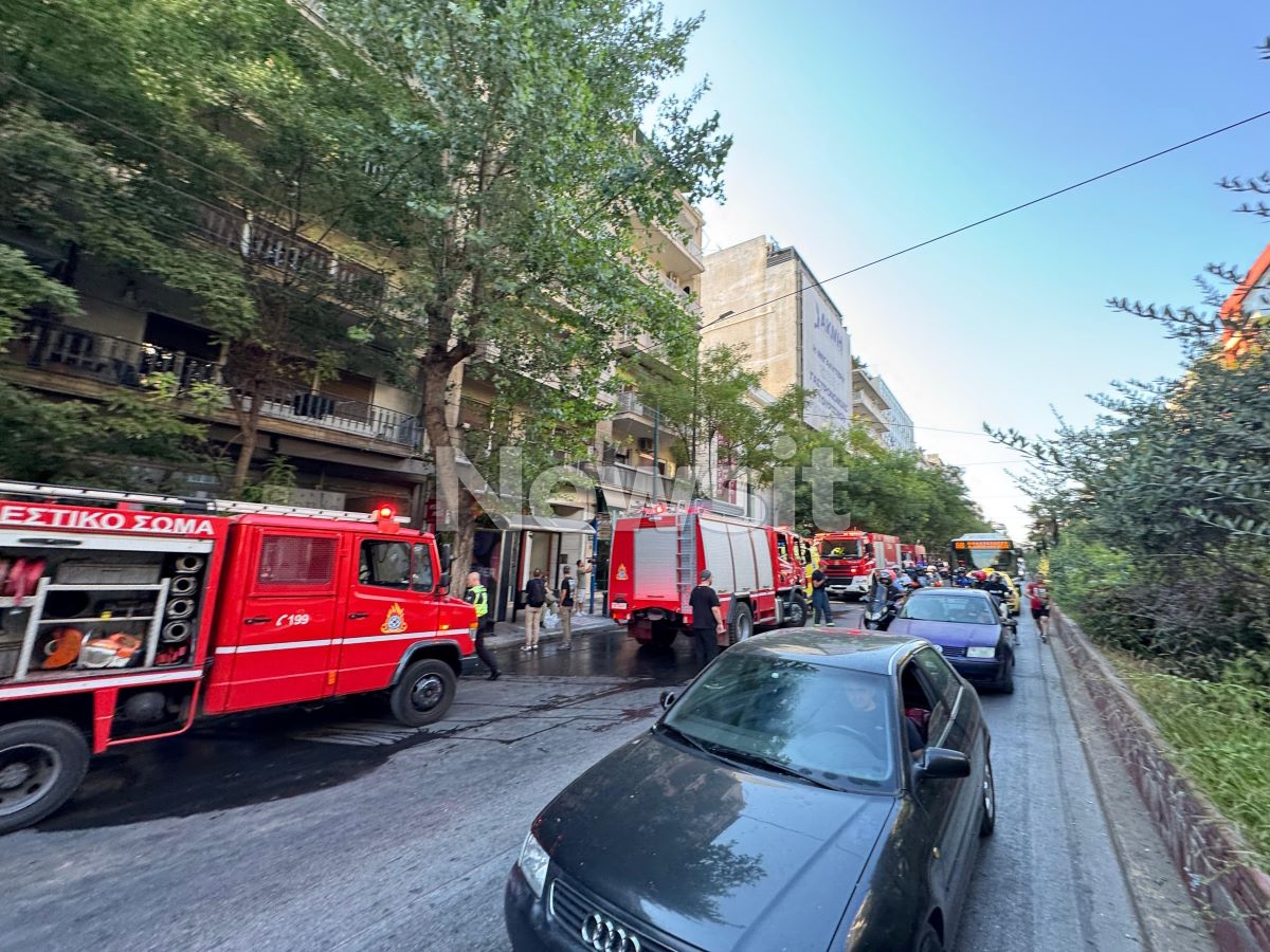 Φωτιά στο διαμέρισμα του Πέτρου Φιλιππίδη