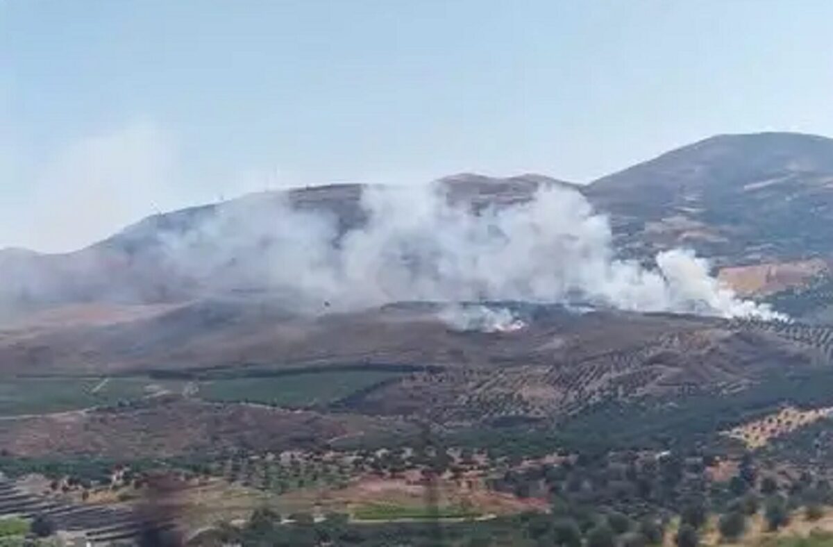 Φωτιά στο Ηράκλειο