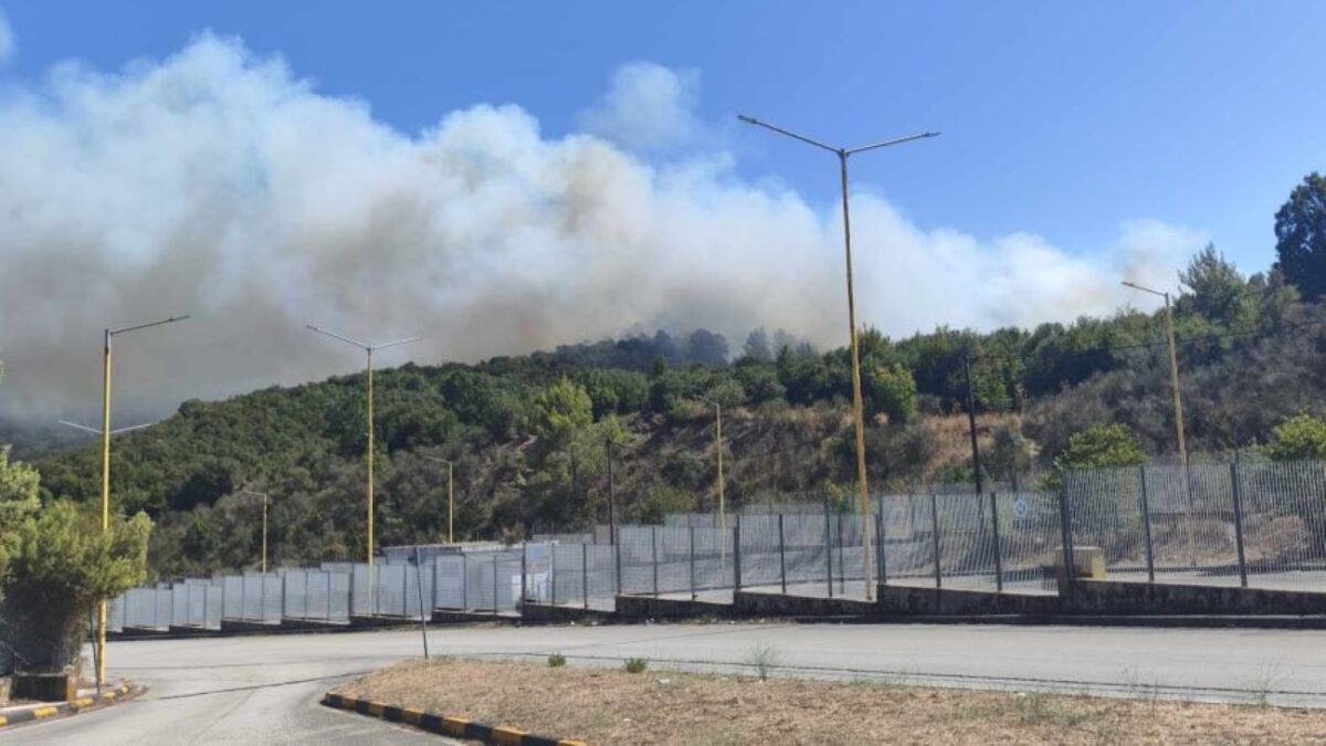 Φωτιά στην Κακαβιά