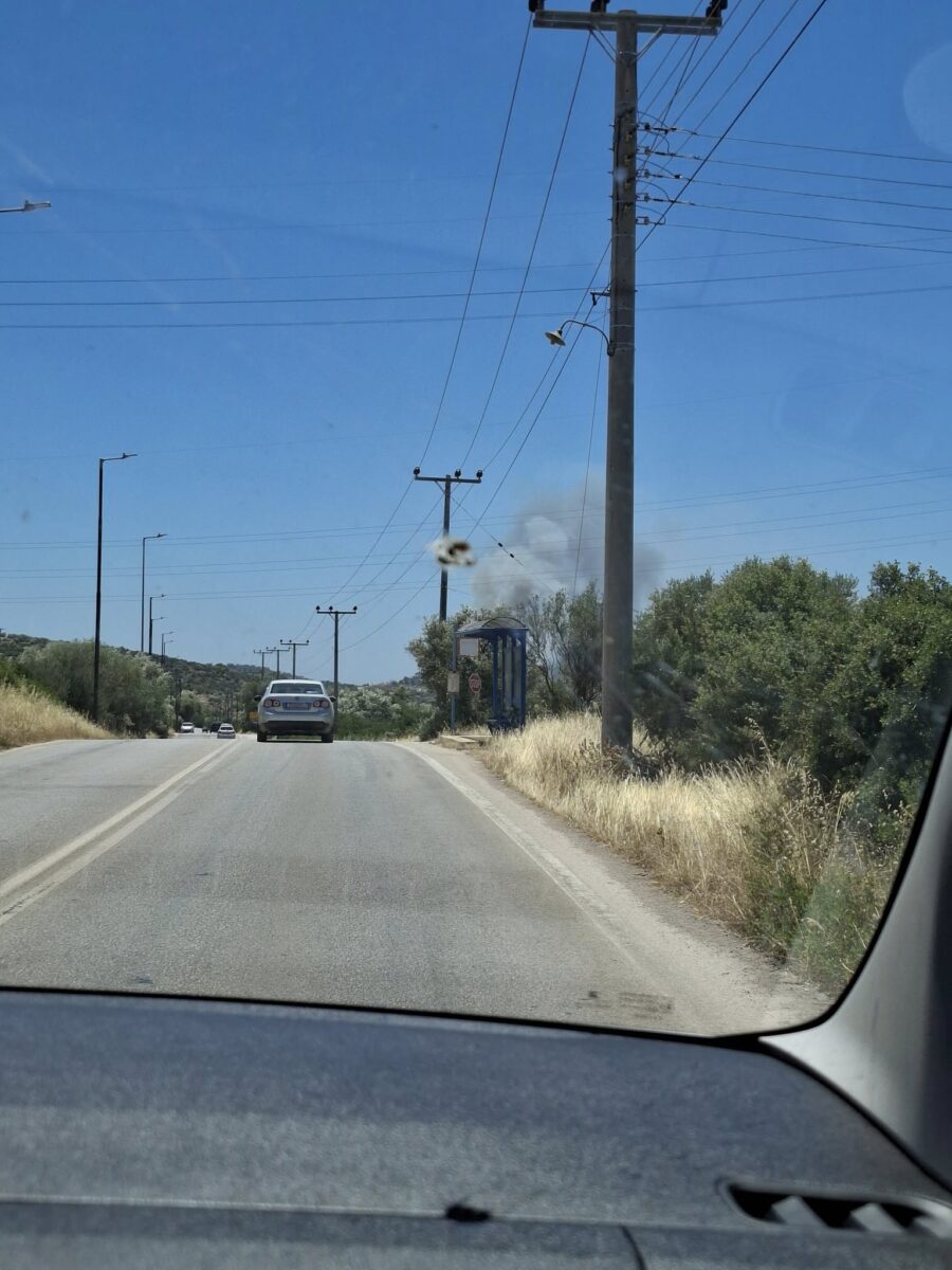 Φωτιά στον Άγιο Δημήτριο Κορωπίου