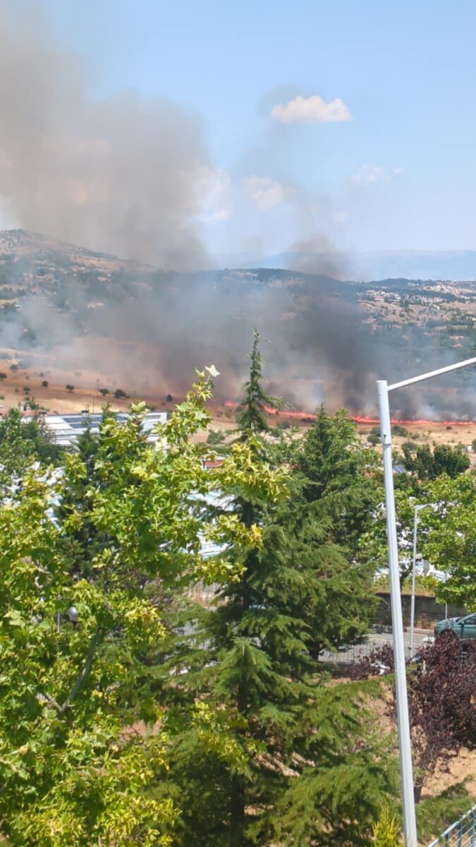 Φωτιά στην Κοζάνη