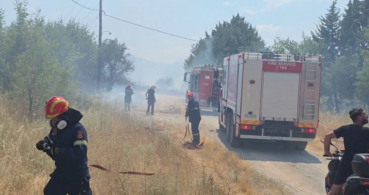 Φωτιά στην Κοζάνη