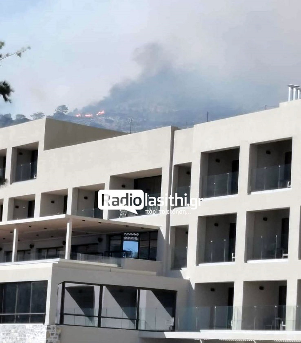 Φωτιά στο Λασίθι