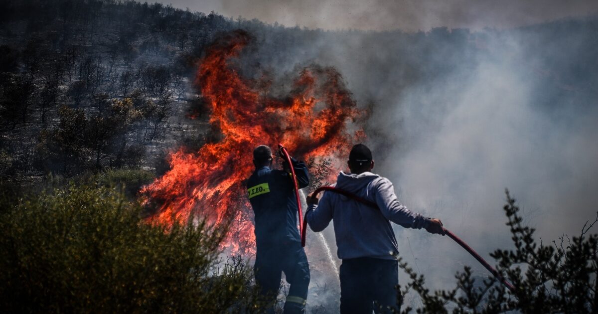 Fire in a livestock unit in Kilkis: Sound 112 – “Close Doors and Windows”