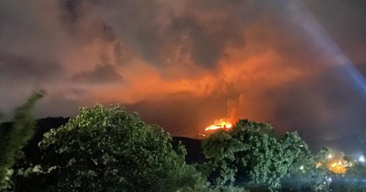 Fire in Messinia in Metamorphosis – strong winds blow