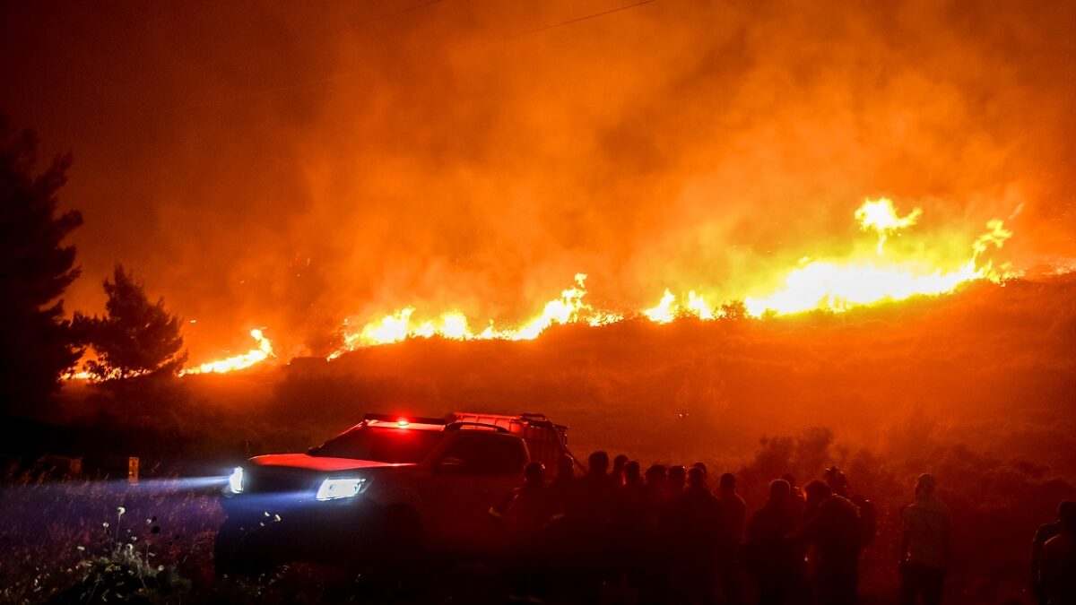 Φωτιά στην Πεντέλη