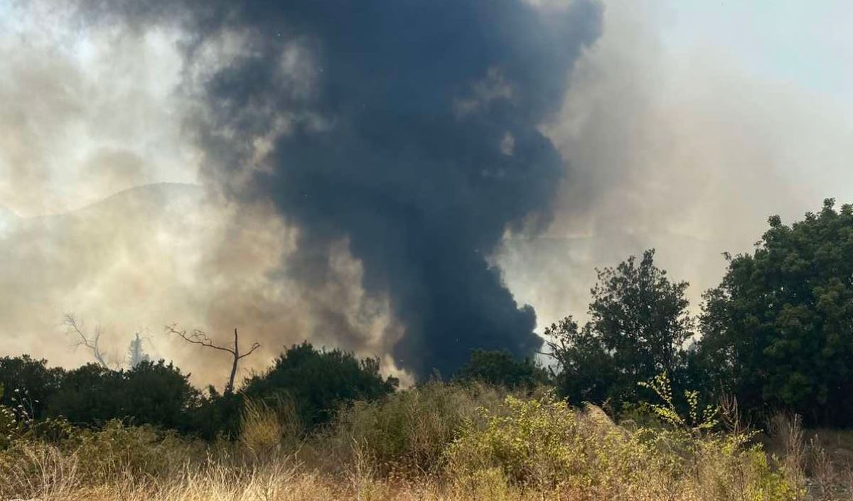 Φωτιά στο Γαρδίκι Θεσπρωτίας