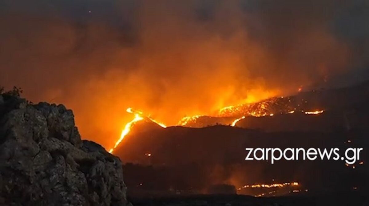 Φωτιά στα Χανιά