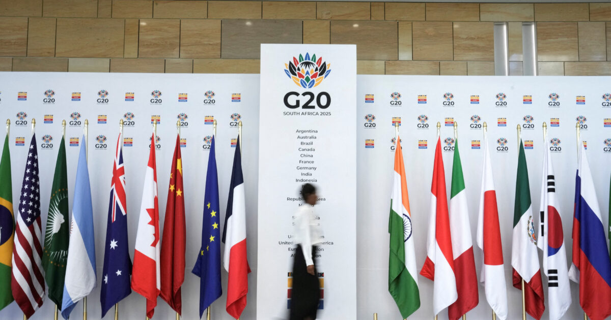 Ahead of the gates common G20 announcement for duties