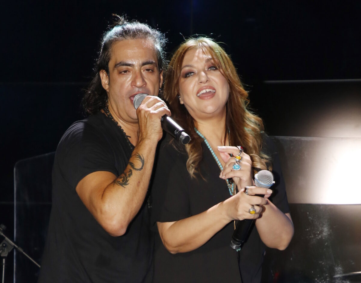 Διονύσης Σχοινάς και Καίτη Γαρμπή