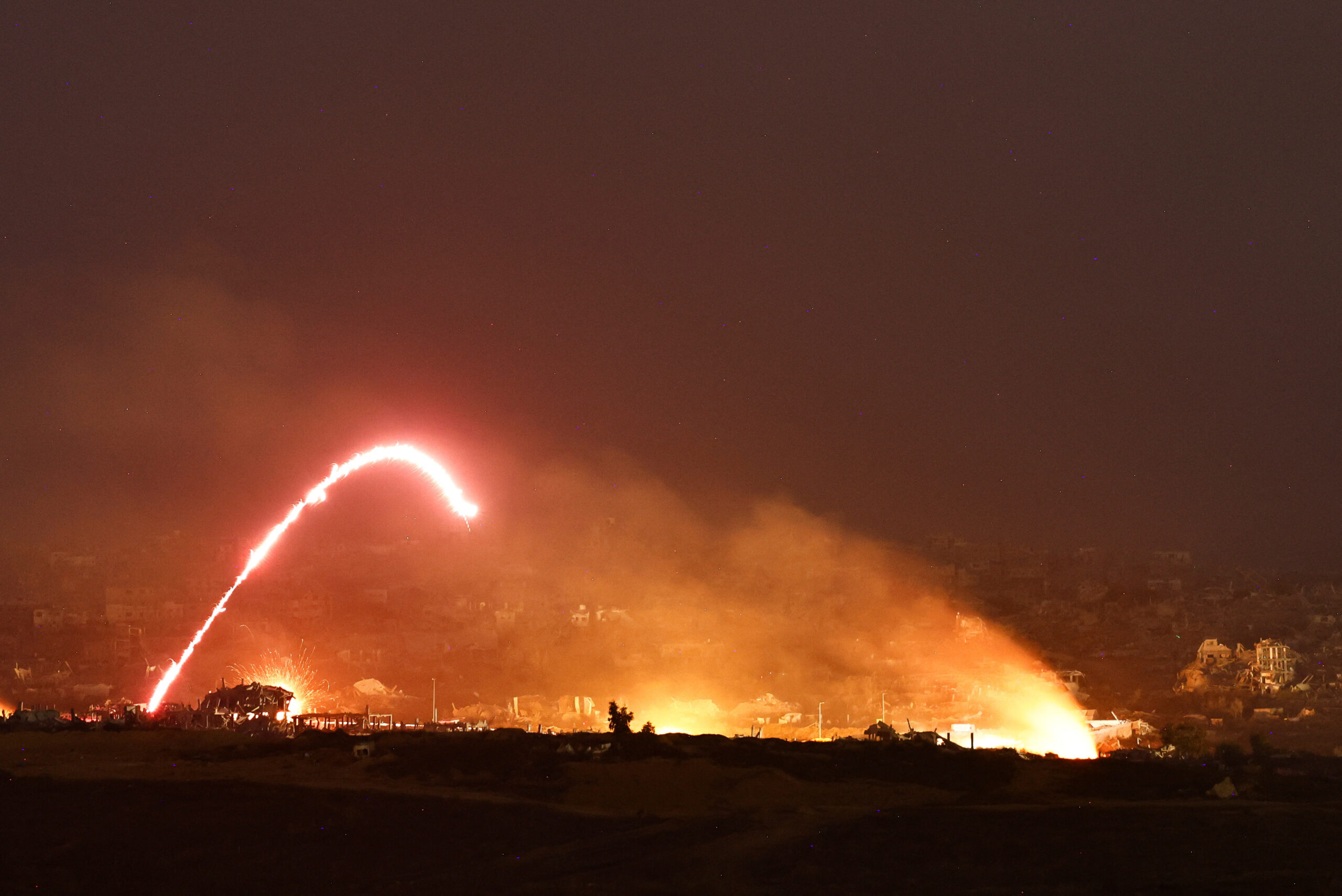 Blasts in Gaza