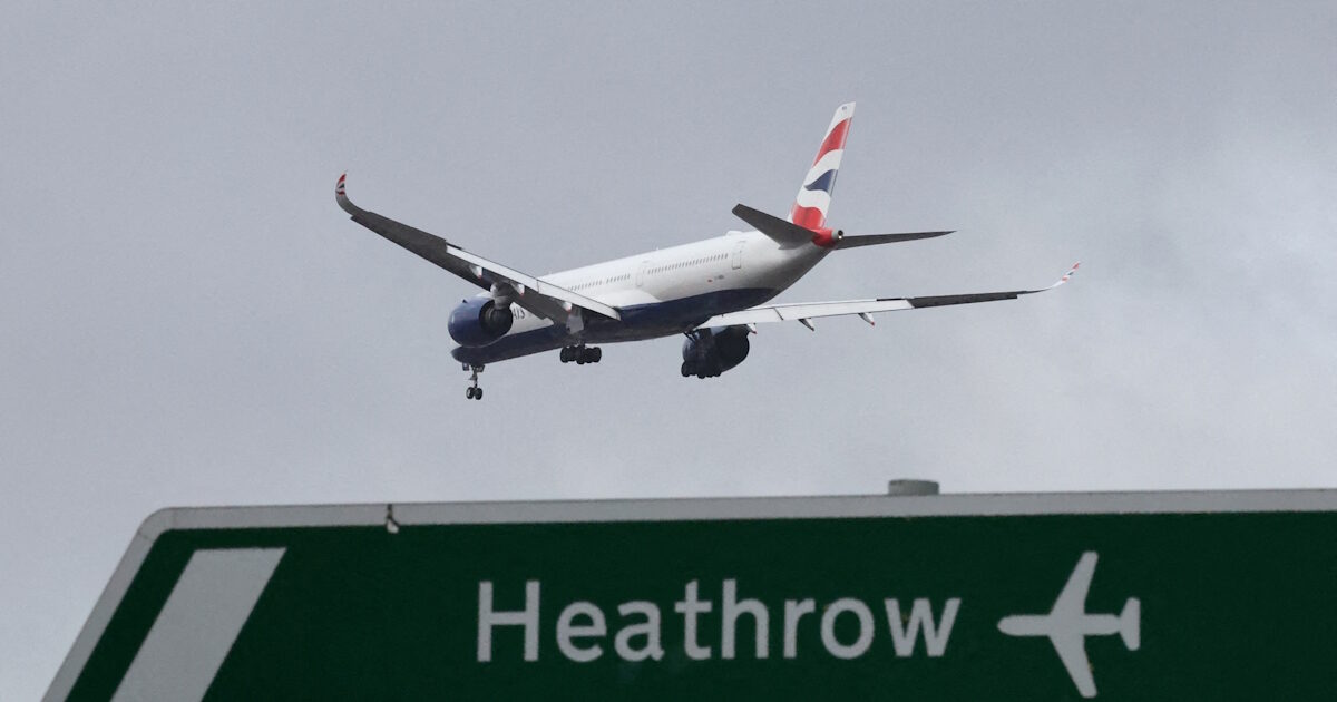 Normally the air traffic in Britain after technical problems – delays in flights