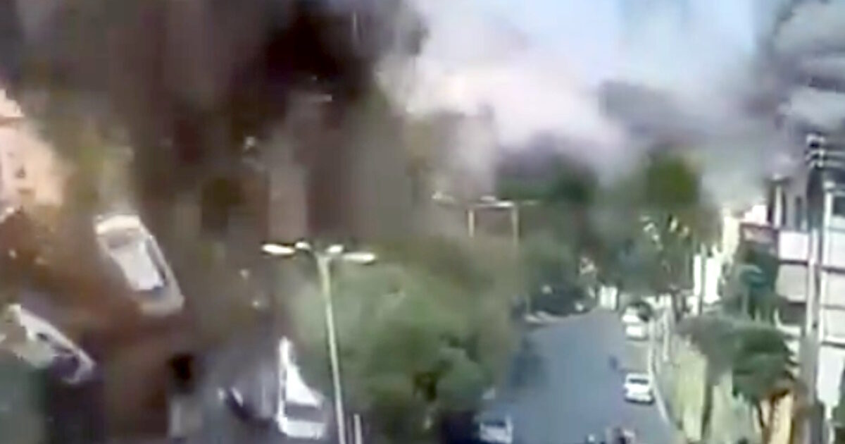 Iran: Shocking video of Israel’s bombing in Tehran – cars were launched in the air