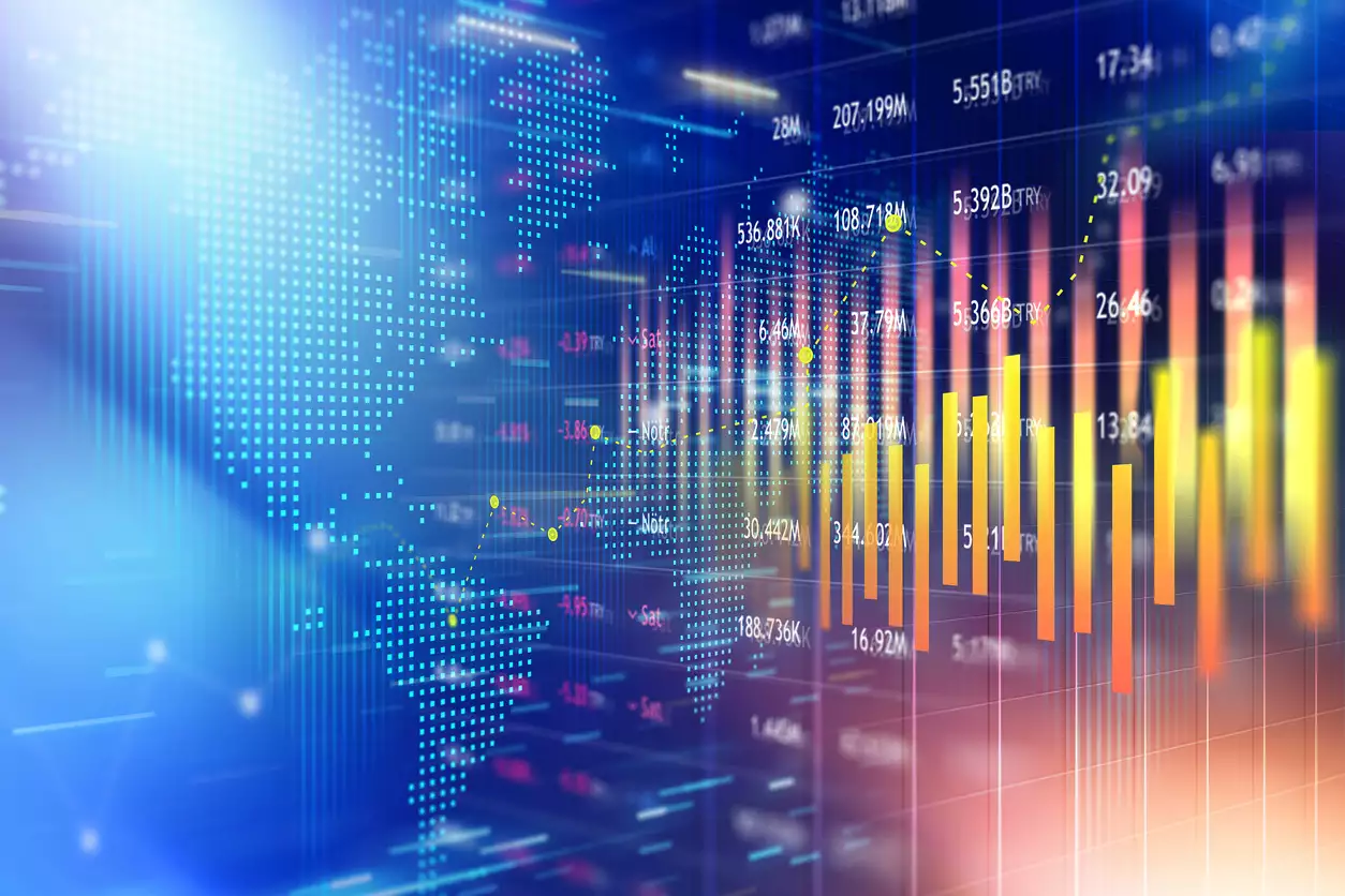 Abstract Digital Currency and Exchange Stock