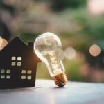 Creative light bulb idea, power energy or business