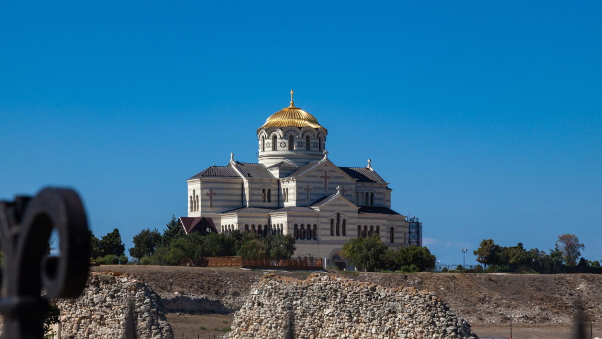 St. Vladimir Cathedral in Chersonese on the Crimean peninsula