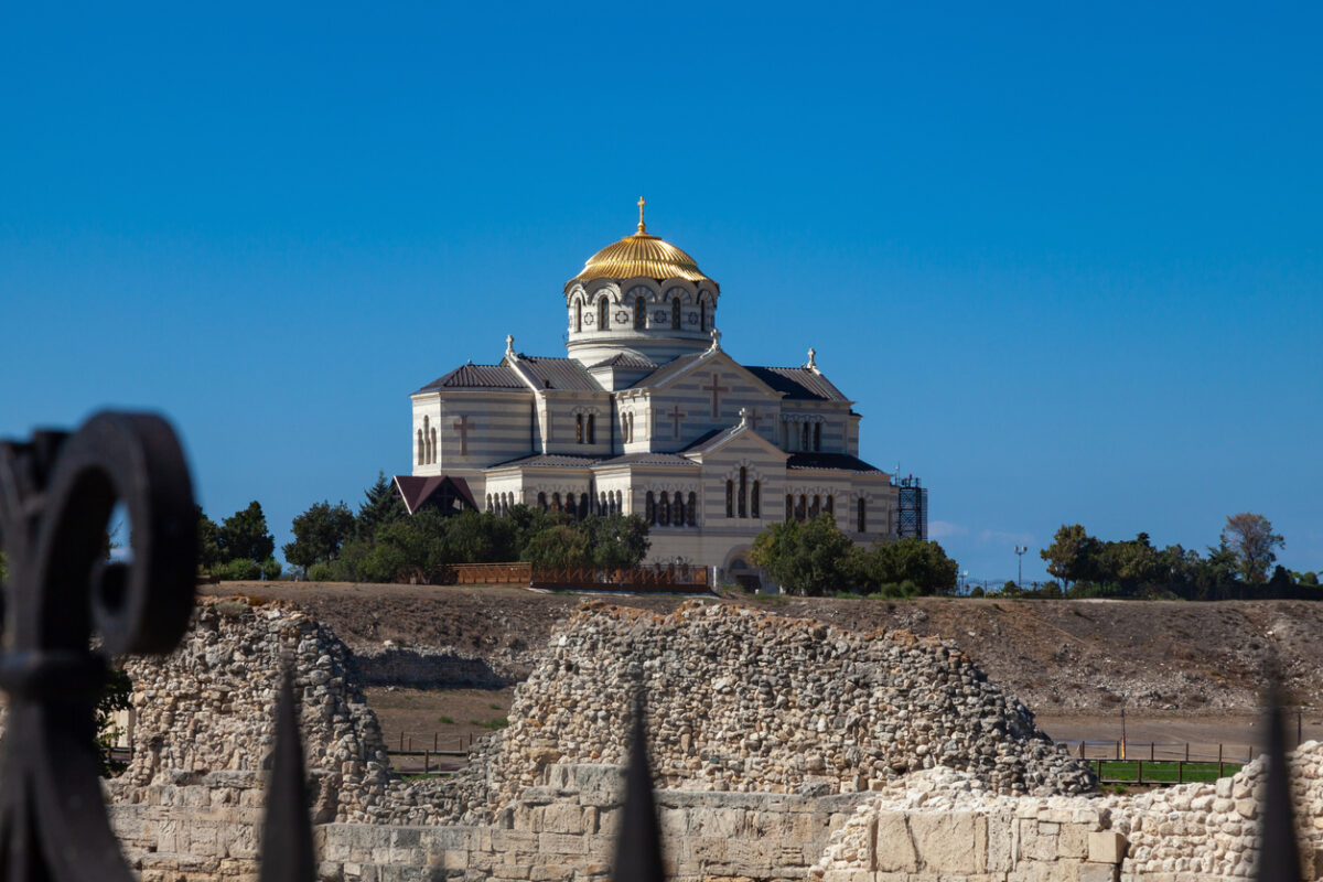 St. Vladimir Cathedral in Chersonese on the Crimean peninsula