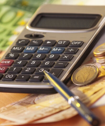 Calculator and money