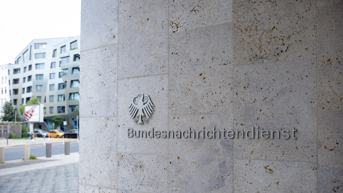 BND building, German