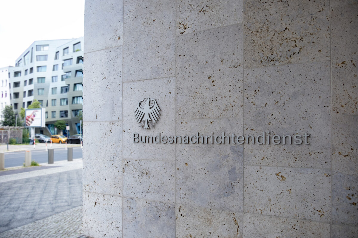 BND building, German