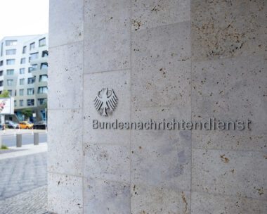 BND building, German